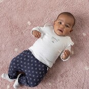 Feetje meisjes Broek AOP Marine  - Pretty Paisley