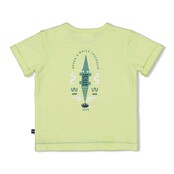 Feetje jongens T-shirt Lime  - Later Gator