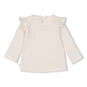 Feetje meisjes Longsleeve ruches Offwhite  - Cutie Fruity