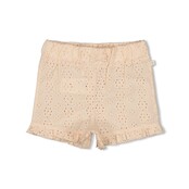 Feetje meisjes Top + short broderie Creme  - Summer Denims