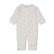 Feetje unisex Pak omslagvoet AOP Offwhite  - Little Duck