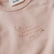 Feetje meisjes Longsleeve Roze  - Bloom With Love