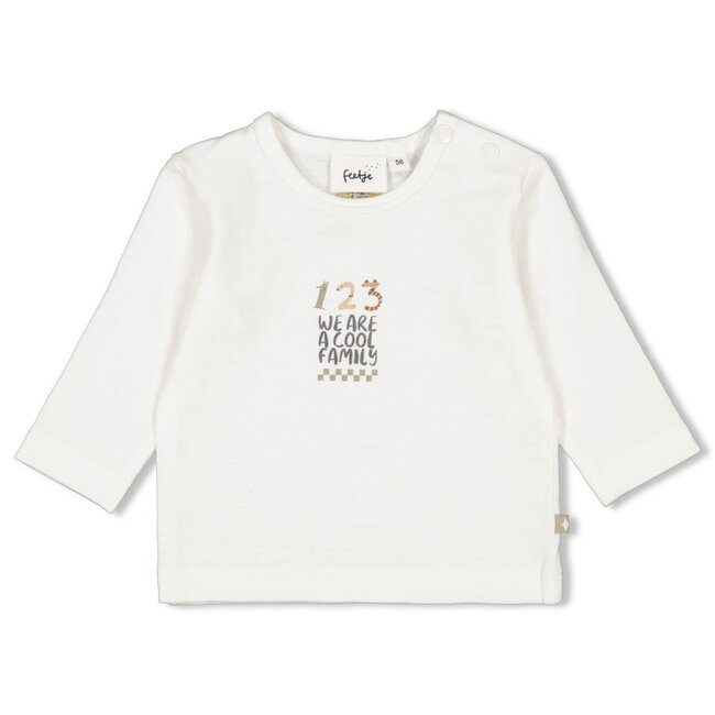 Feetje jongens Longsleeve Offwhite  - Cool Family