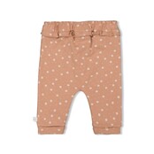 Feetje meisjes Broek AOP Hazelnoot  - Strawberry Fields