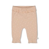 Feetje meisjes Broek ruches AOP Roze  - Strawberry Fields