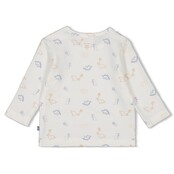 Feetje jongens Longsleeve AOP Offwhite  - A-Roarable