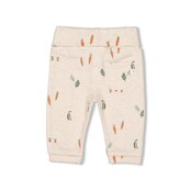 Feetje unisex Broek AOP Offwhite melange  - Eat Your Veggies