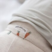 Feetje unisex Broek AOP Offwhite melange  - Eat Your Veggies