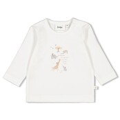 Feetje unisex Longsleeve Offwhite  - Welcome Wild One