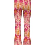 ONLY meisjes broek PAIGE FLARED AOP Raspberry Rose 418 Diamond Ikat Flared Fit