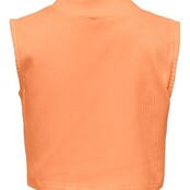 ONLY meisjes T-shirt LINEA Orange Chiffon Regular Fit