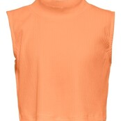 ONLY meisjes T-shirt LINEA Orange Chiffon Regular Fit