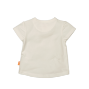 BESS meisjes T-shirt Sunshine White