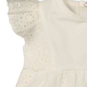 BESS meisjes blouse Embroidery White