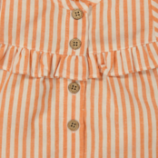 BESS meisjes blouse Striped Orange Paradise