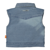 BESS meisjes gilet Jog Denim Light Wash