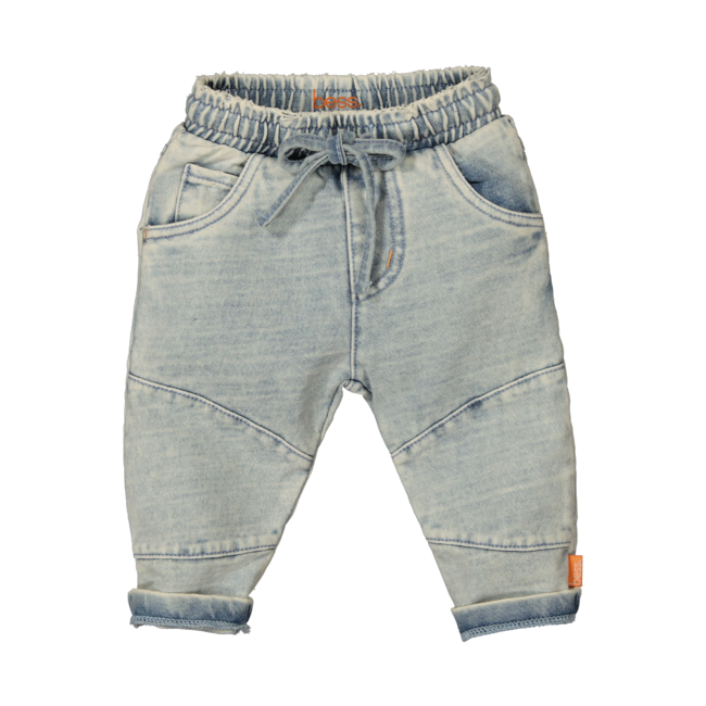 BESS jongens broek Jog Denim Light Wash