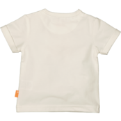 BESS jongens T-shirt Palm White