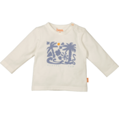 BESS jongens longsleeve Always Fun White