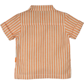BESS jongens blouse Striped Orange Paradise