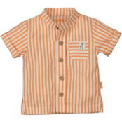 BESS jongens blouse Striped Orange Paradise