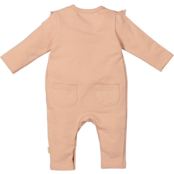 BESS meisjes boxpak Sweat Ruffles Dusty Rose