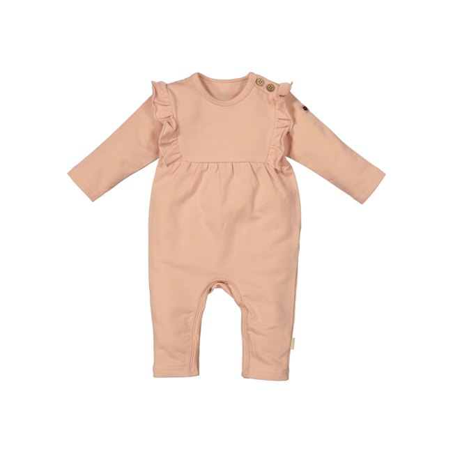 BESS meisjes boxpak Sweat Ruffles Dusty Rose