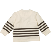 BESS jongens trui Striped Pocket Off White