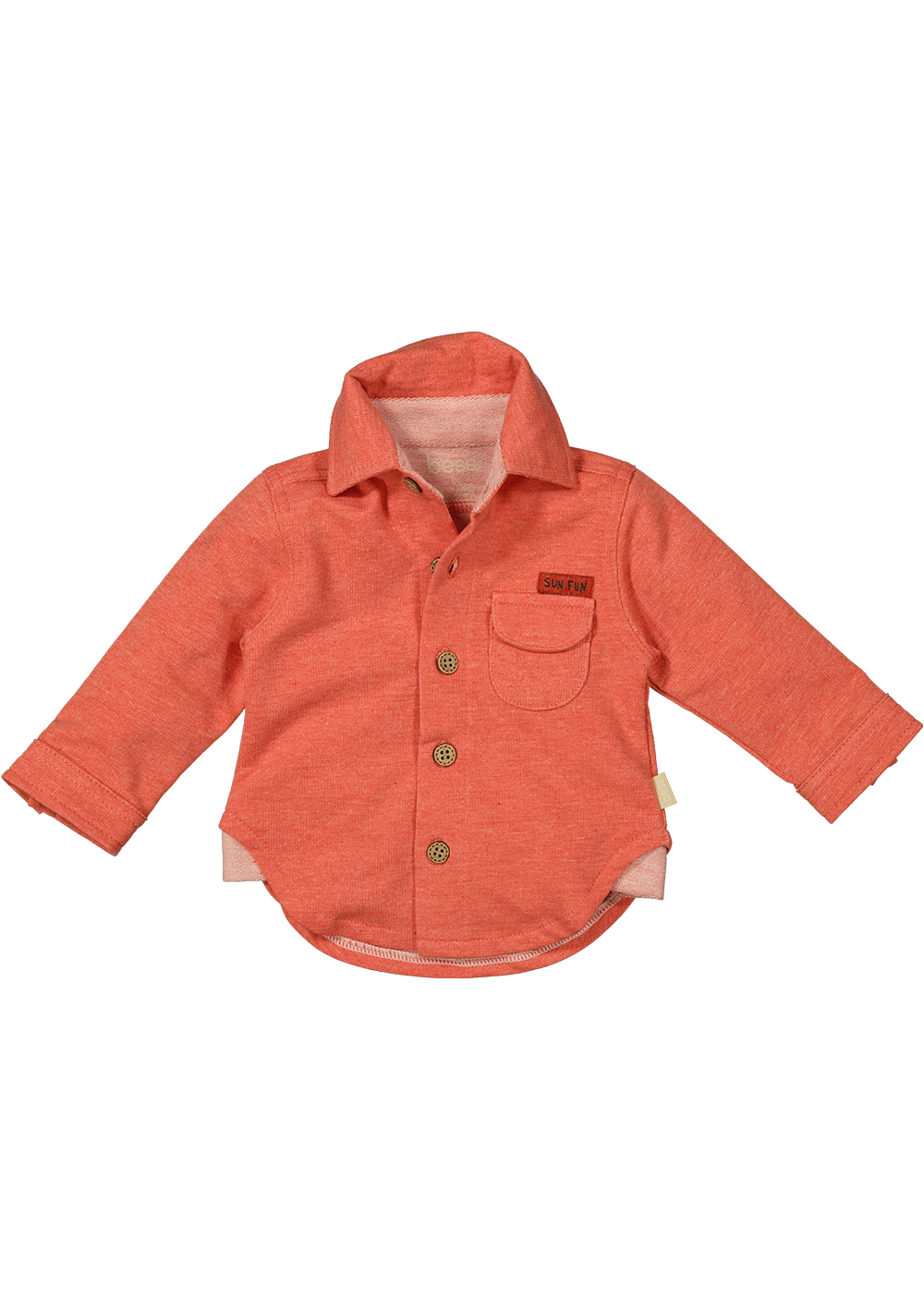 BESS jongens blouse Sweat Burnt Sienna