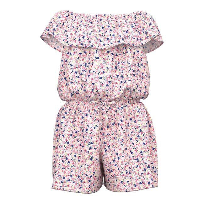 Name It mini meisjes jumpsuit VINAYA White Alyssum Flower