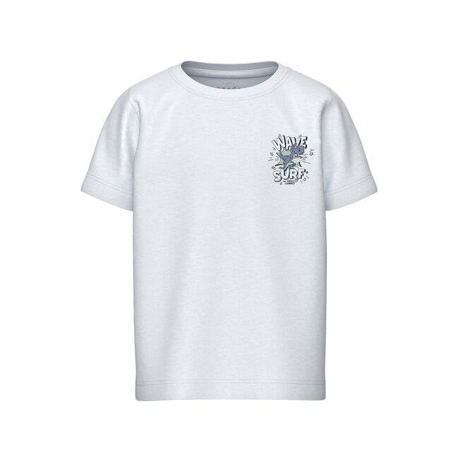 Name It mini jongens T-shirt VELIX Bright White Dinosaur Regular Fit