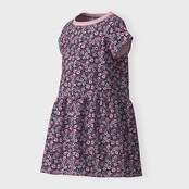 Name It mini meisjes jurk VILINSE Parfait Pink Flowers Regular Fit