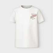 Name It kids jongens T-shirt VELIX Bright White West Coast Regular Fit