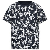 Name It kids jongens T-shirt VALTHER Dark Sapphire Palms Loose Fit