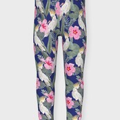 Name It mini meisjes legging FIONIA Clematis Blue Slim Fit