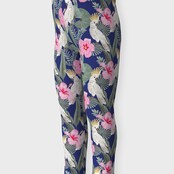 Name It mini meisjes legging FIONIA Clematis Blue Slim Fit