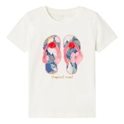 Name It mini meisjes T-shirt FRANSISCA Jet Stream Regular Fit