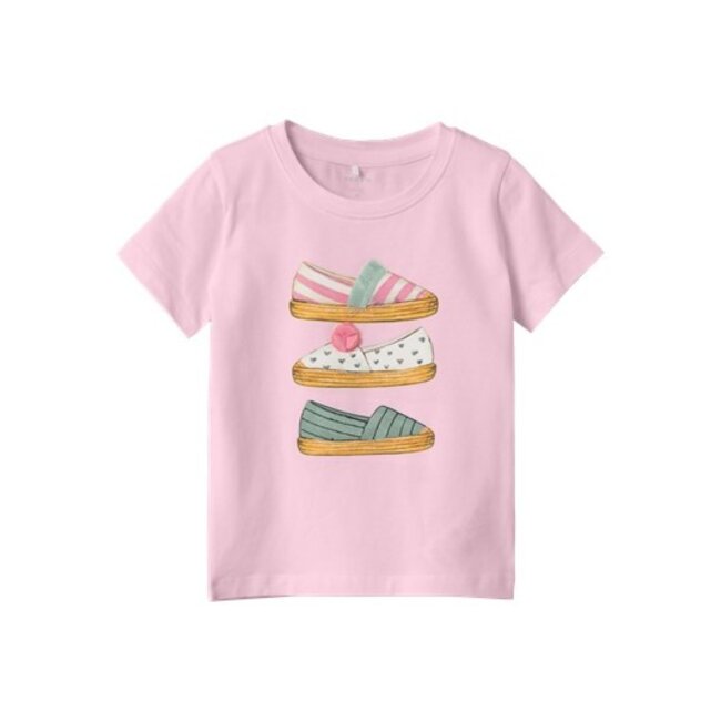 Name It mini meisjes T-shirt FANG Parfait Pink Regular Fit