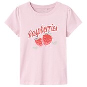 Name It kids meisjes T-shirt VIBEKE Parfait Pink Raspberries Regular Fit