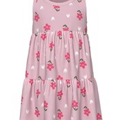 Name It mini meisjes jurk VIGGA Parfait Pink Flowers Regular Fit