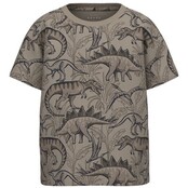 Name It mini jongens T-shirt VALTHER Pure Cashmere Dinosaur Loose Fit