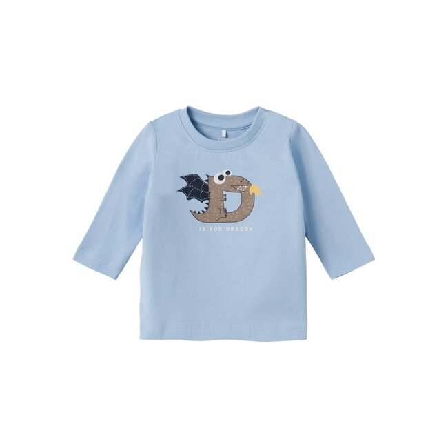 Name It baby jongens longsleeve DICO Chambray Blue