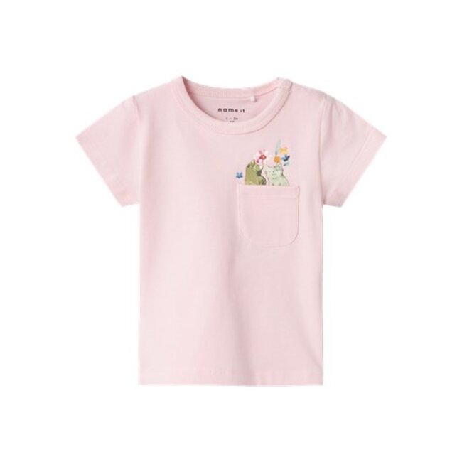 Name It baby meisjes T-shirt DYRIAH Parfait Pink