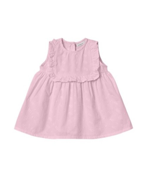 Name It baby meisjes jurk DELANA Parfait Pink