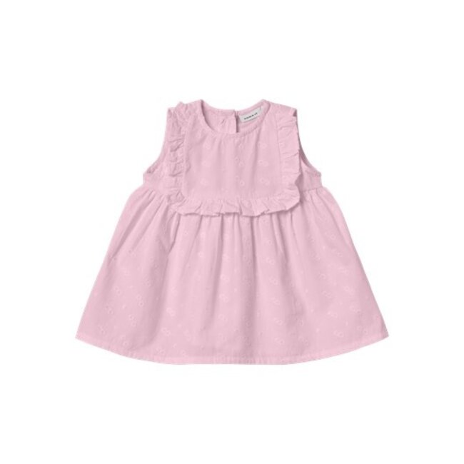 Name It baby meisjes jurk DELANA Parfait Pink