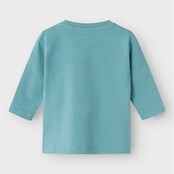 Name It baby jongens longsleeve DRUM Mineral Blue