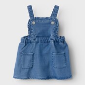 Name It baby meisjes salopette RONJA Medium Blue Denim