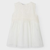 Name It baby meisjes jurk NIKOL Bright White