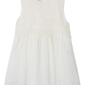 Name It baby meisjes jurk NIKOL Bright White