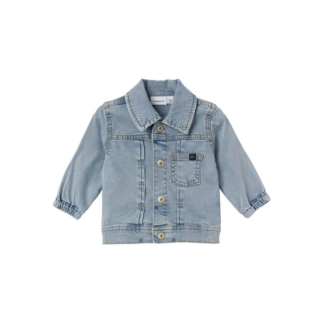 Name It baby jongens spijkerjas JACK Light Blue Denim